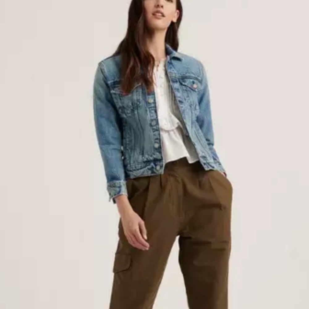Lucky Brand Pixie Jean Jacket - image 2